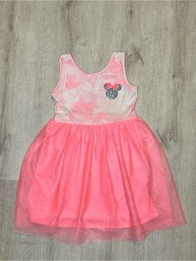 Kids dresses - 2 for $15 - Disney Girls Tulle Dress with Sequin Minnie Accent